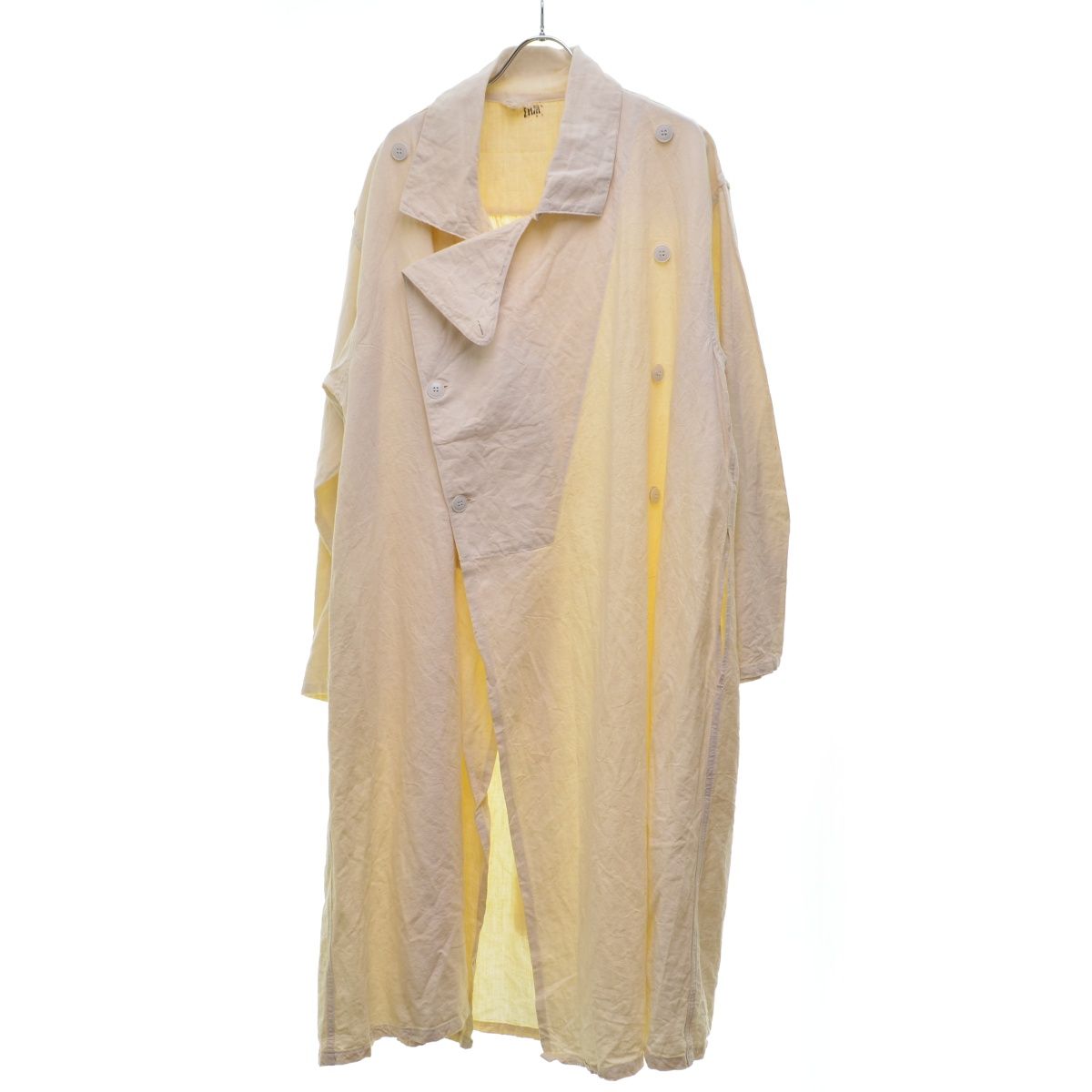 【希少】50s フランス軍 ホスピタルコート ダブル 黒染め DEAD STOCK】1950s French Army Hospital Coat フランス軍
