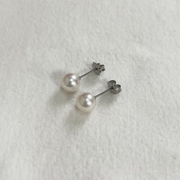 一粒 パールピアス