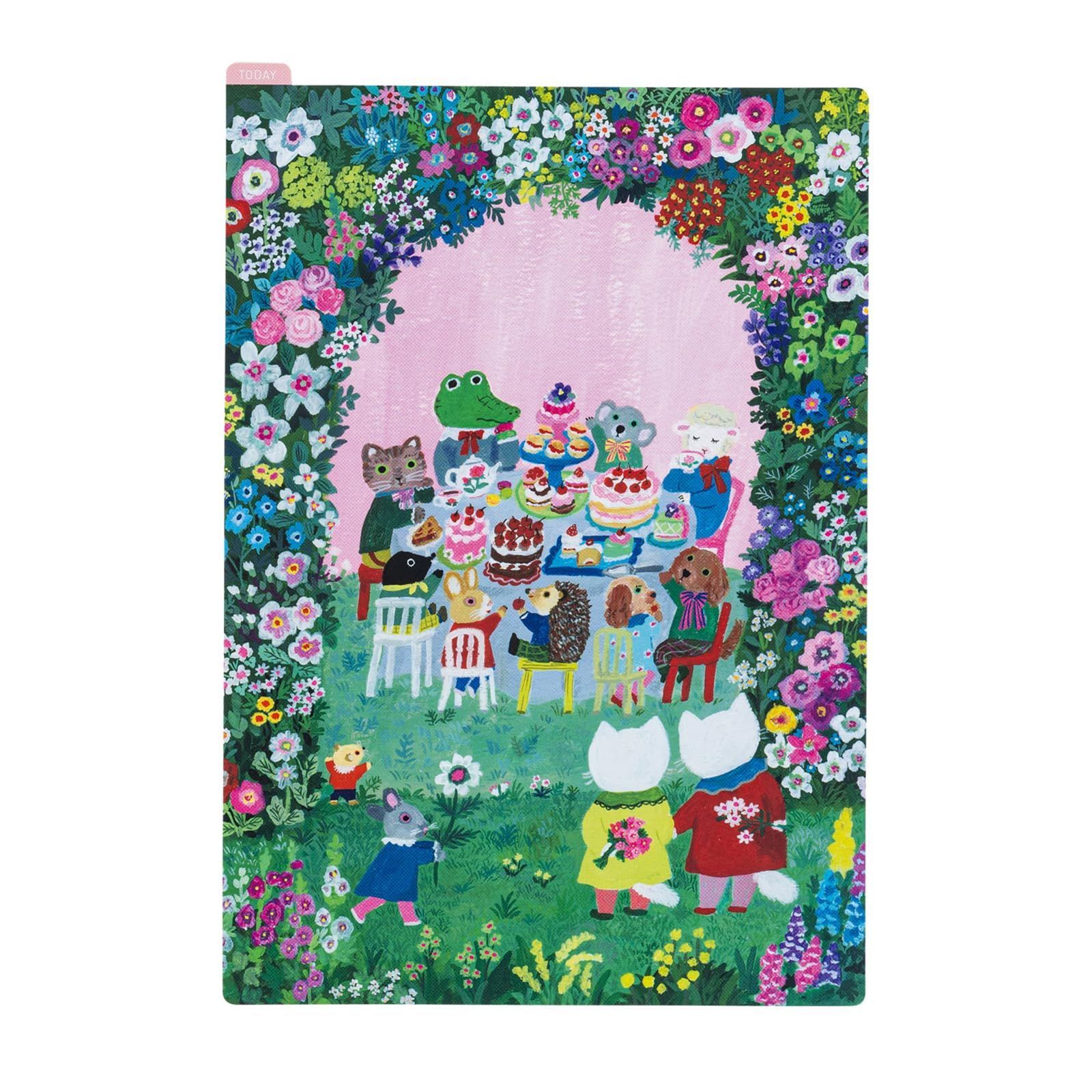 ほぼ日手帳 北岸由美/ほぼ日の下敷き in the garden カズン