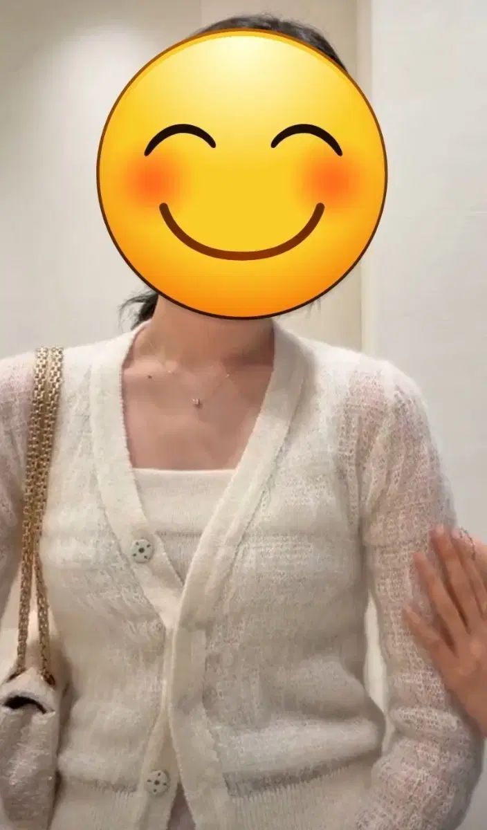 シエsie クラウディ ウール カーディガン