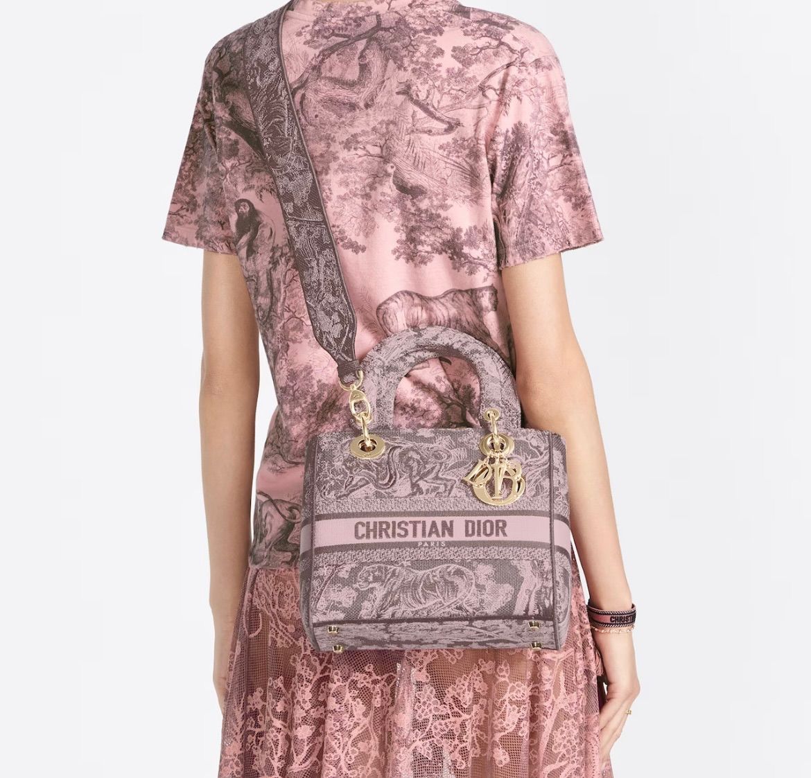 最新作 新品 Christian Dior LADY D-LITE バッグ ディオール