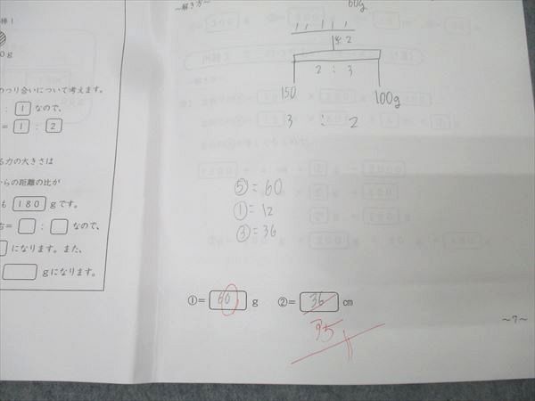 浜学園 小6 日曜錬成特訓 理科【基礎講座】 2～6月1回目/2回目