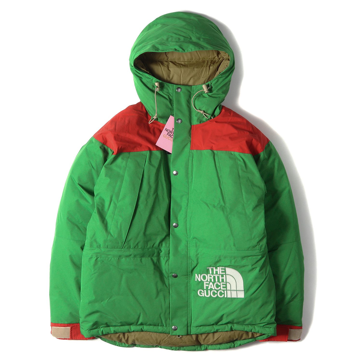 新品 GUCCI グッチ THE NORTH FACE ノースフェイス ロゴ プリント