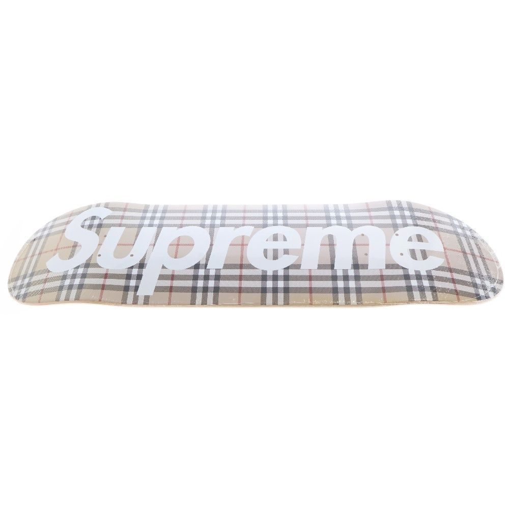 22SS 新品 Supreme Burberry Skateboard デッキ SS22 Supreme Burberry Skateboard バーバリー スケートボード