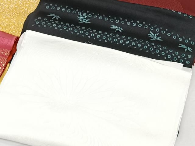 平和屋着物☆和装小物 上質な帯揚げ10枚セット 梅 箔散らし 色無地