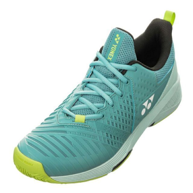 YONEX ヨネックス パワークッションソニケージ3WAC スモークブルー 28 SHTS3WAC 376 | スポーツ 運動 テニス用品 テニスシューズ シューズ 靴 くつ ゴム底 ローカット 28cm 3Dパワーカーボン オムニ ク