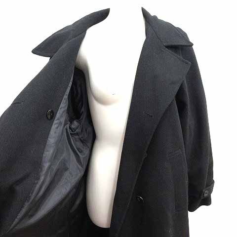 ✴︎紺色大好きさま専用ページ✴︎ ページボーイ PAGE BOY スタンドカラーコート チェスター ダブル