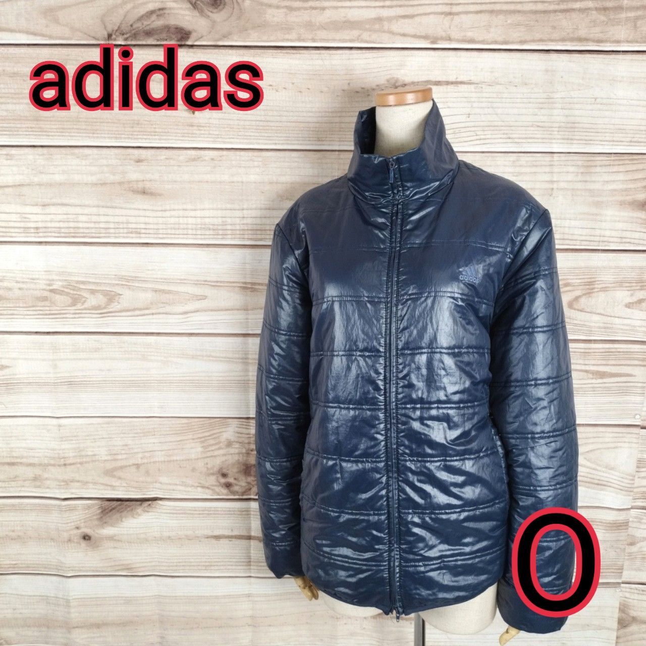 美品 adidas アディダス ダウンコート ダウンジャケット アウター 