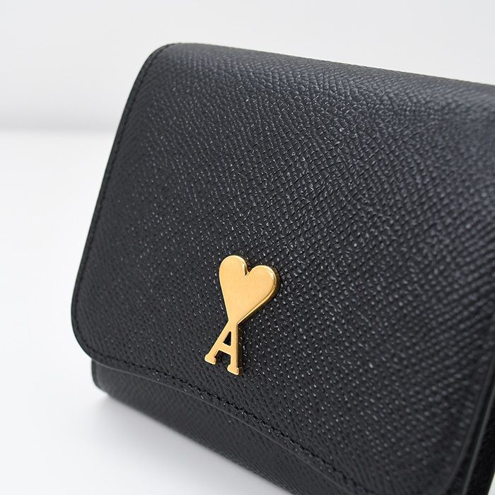 アミパリス 財布 Paris コンパクトウォレット ユニセックス ブラック