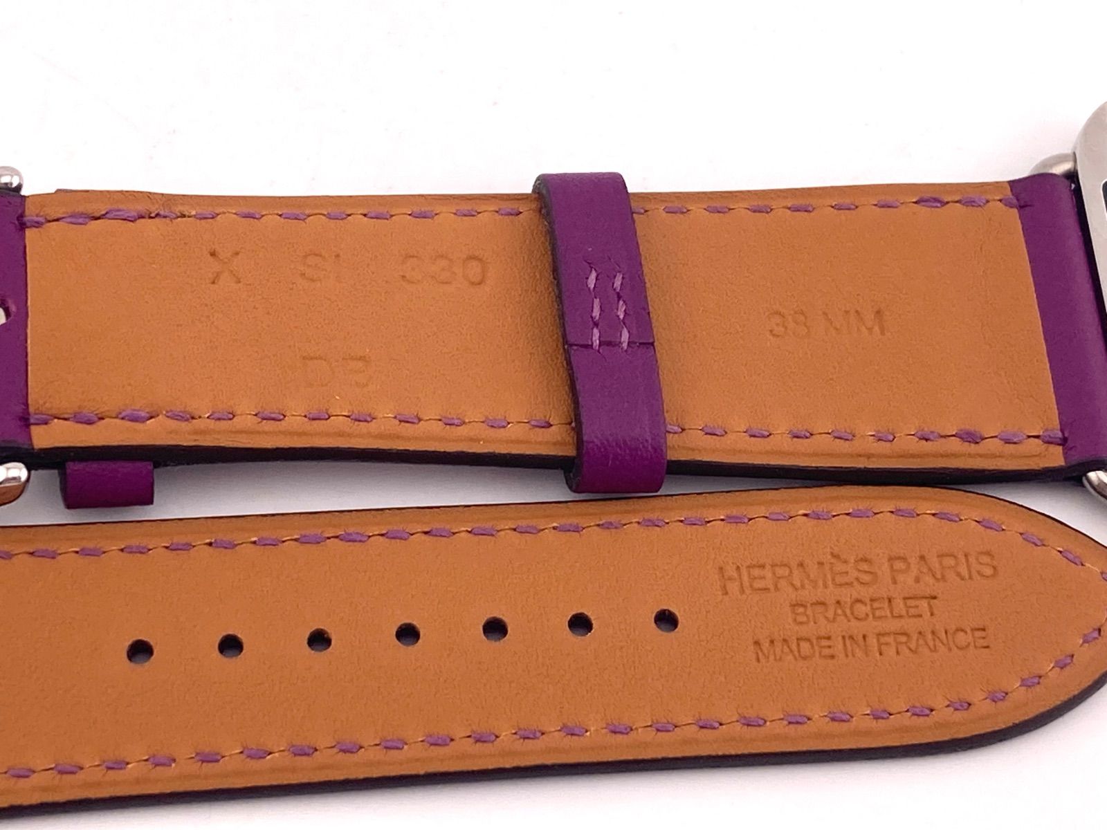 極美品 HERMES エルメス Apple Watch アップルウォッチ 専用ベルト