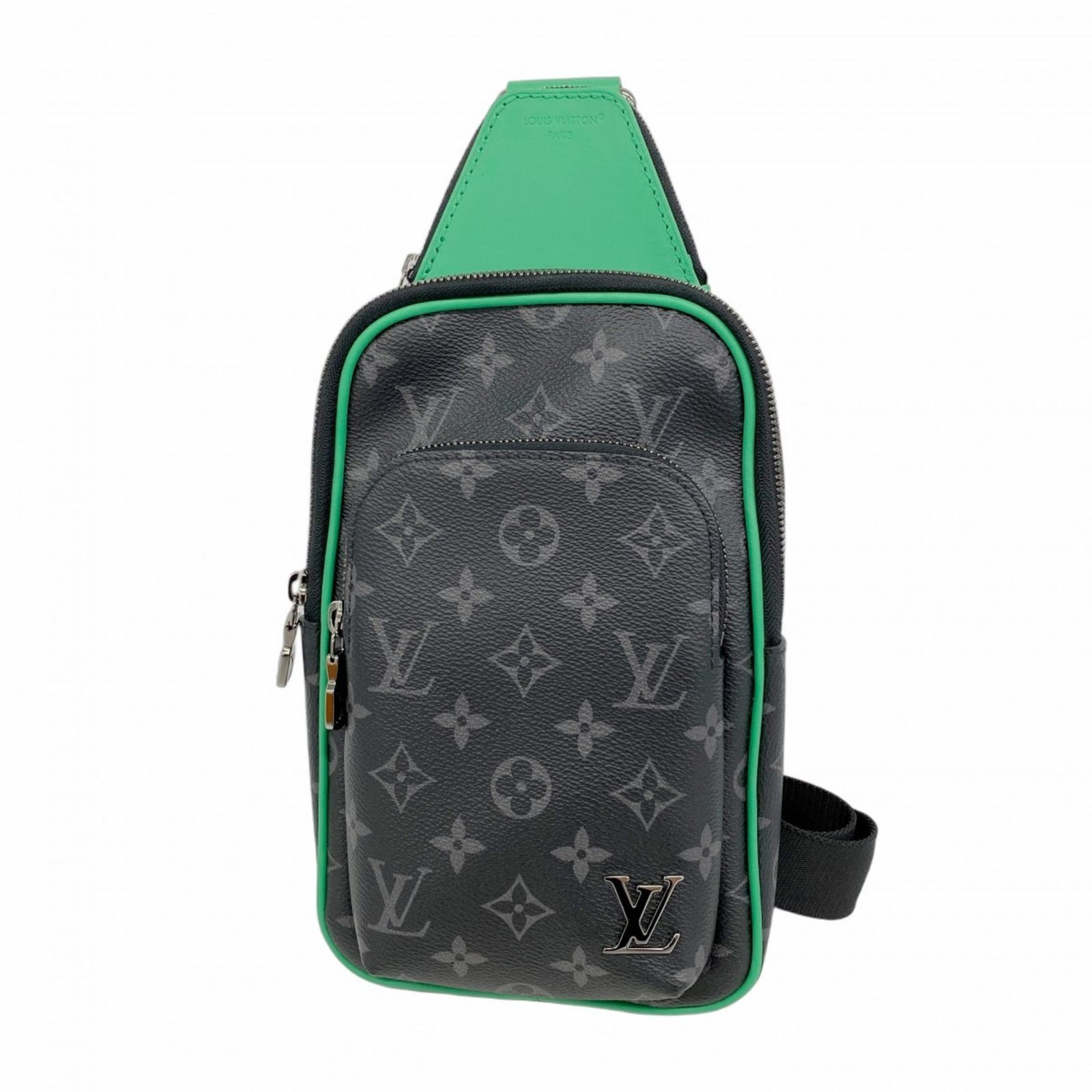 ルイ ヴィトン Louis Vuitton ルイ ヴィトン ボディバッグ モノグラム エクリプス アヴェニュースリングバッグPM M25891 バンブーグリーンメンズ