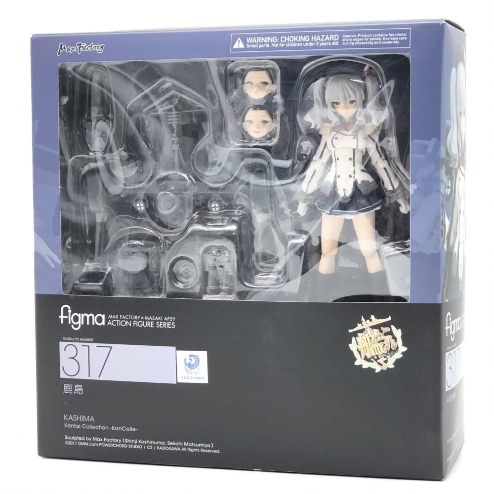 【値下げ　中古美品】figma 317 鹿島 中古】開封 マックスファクトリー 艦隊これくしょん 艦これ
