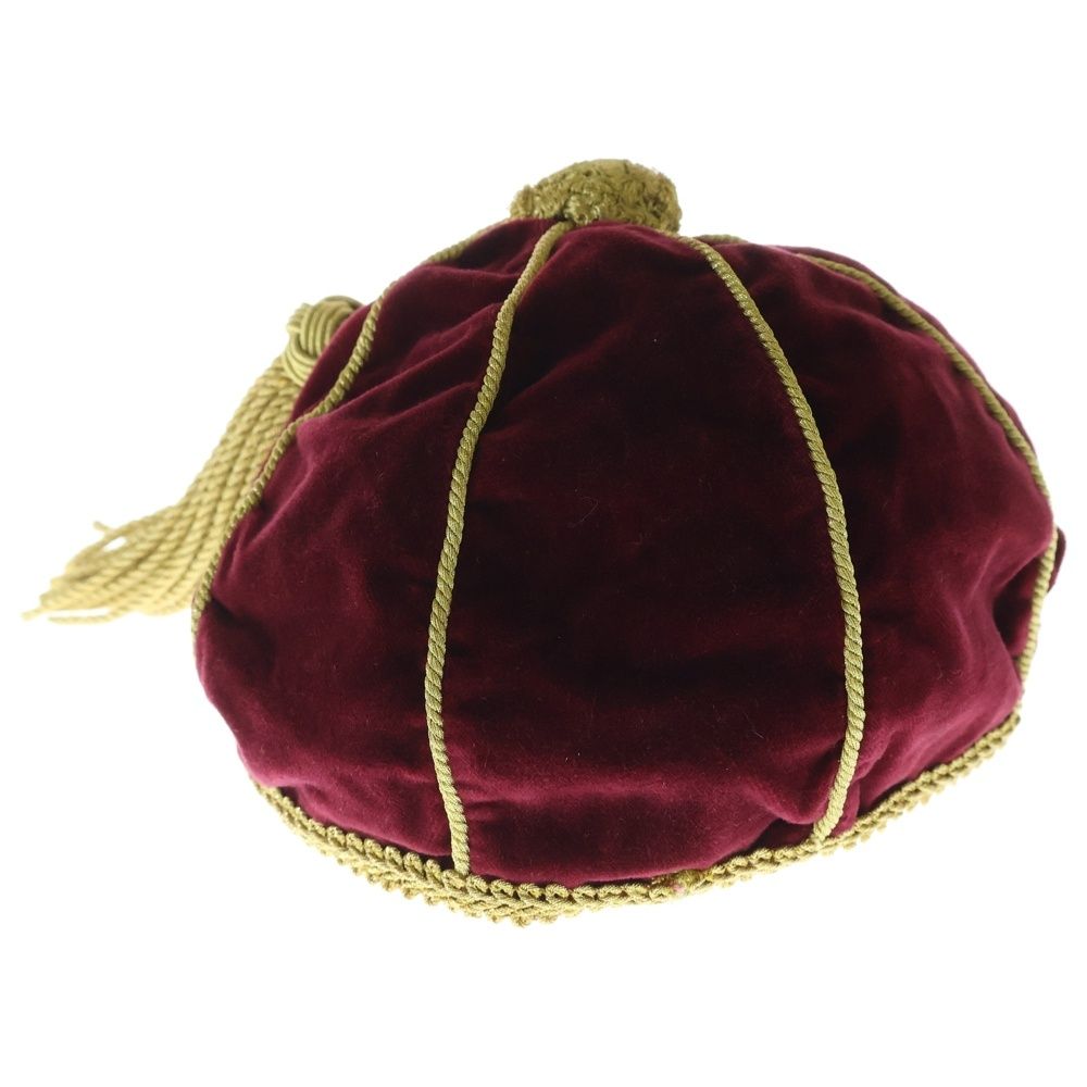 GUCCI グッチ 17SS Velbet Hat ベロア キャップ 帽子 バーガンディー 454679 4HB11