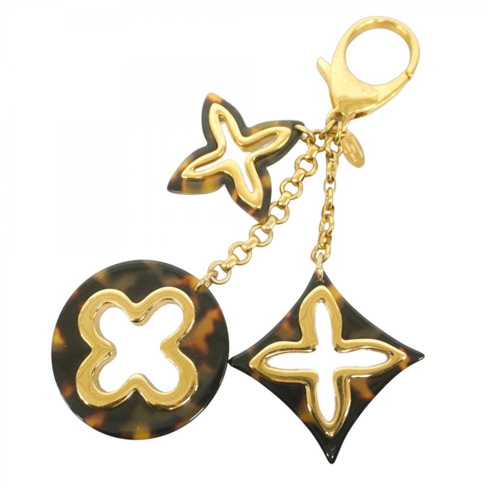 ルイ ヴィトン Louis Vuitton ルイ ヴィトン キーホルダー ビジューサック アンソレンス M65087 ゴールド ブラウンレディース P1512107