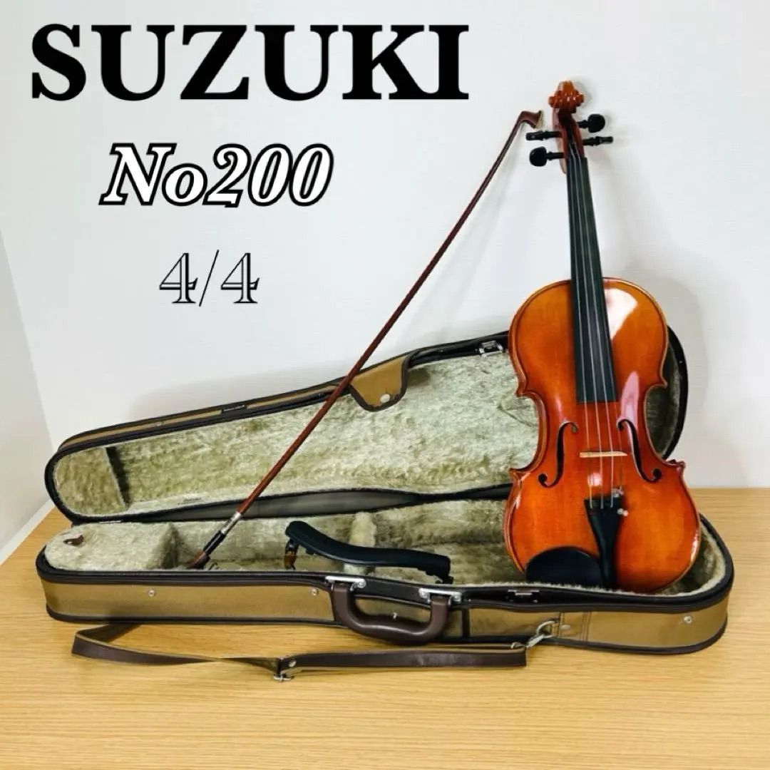 SUZUKI スズキ バイオリン No200 4/4 Anno 2001 - メルカリ