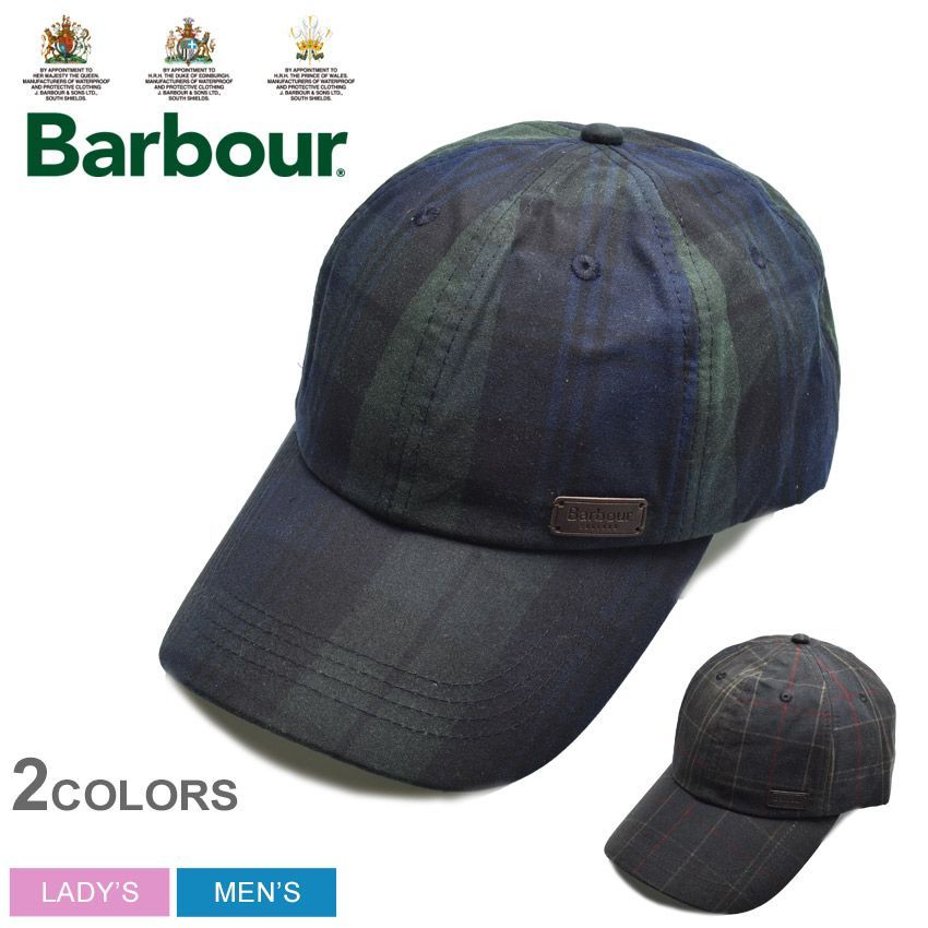 BARBOUR バブアー キャップ ダーウェン タータン スポーツ キャップ MHA0554 メンズ レディース カラー:01.ネイビー 品番：2622-0029