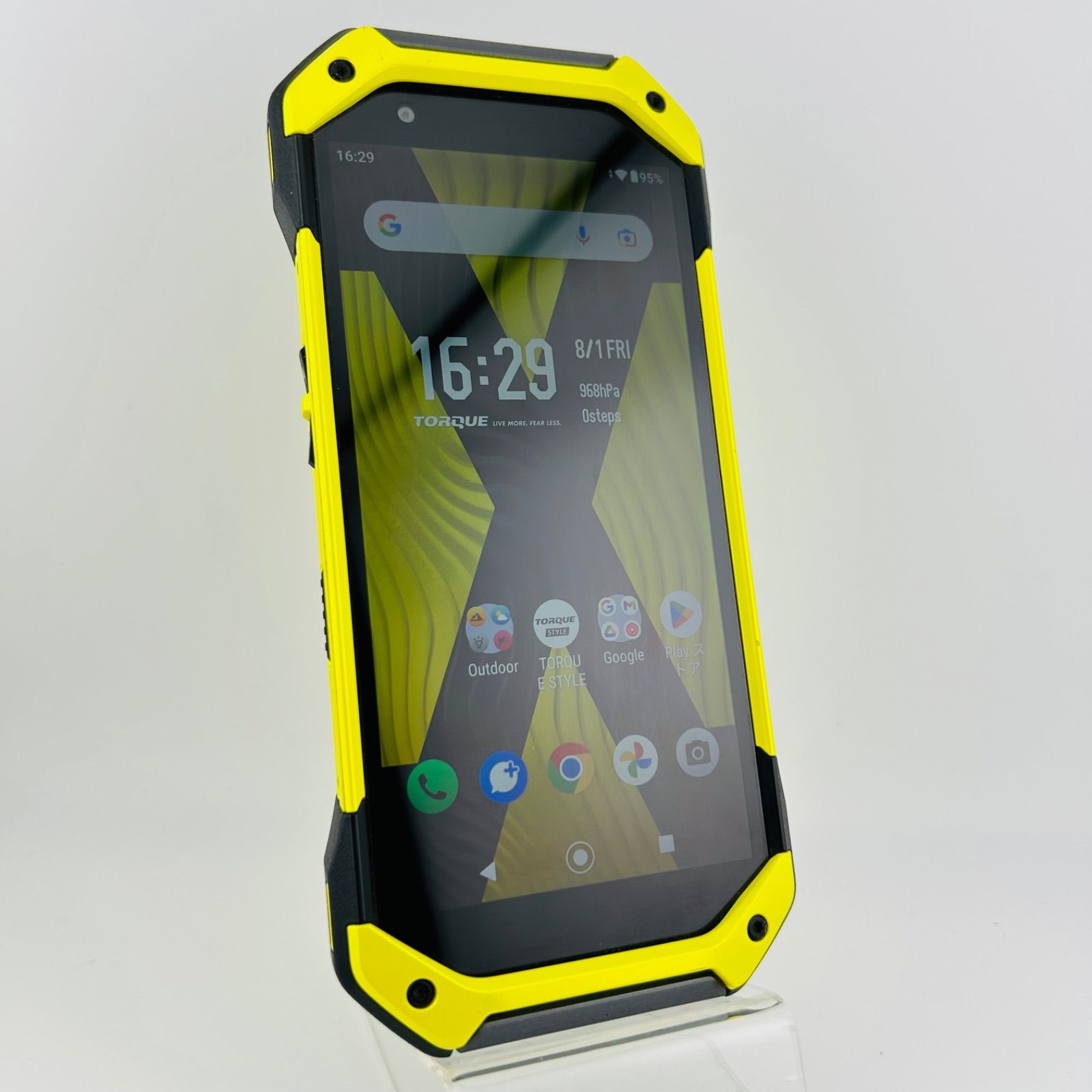 SIMフリー TORQUE 5G 128GB イエロー 高耐久スマホ 動作良好 SIMフリー TORQUE 5G 128GB イエロー高耐久スマホ 動作良好