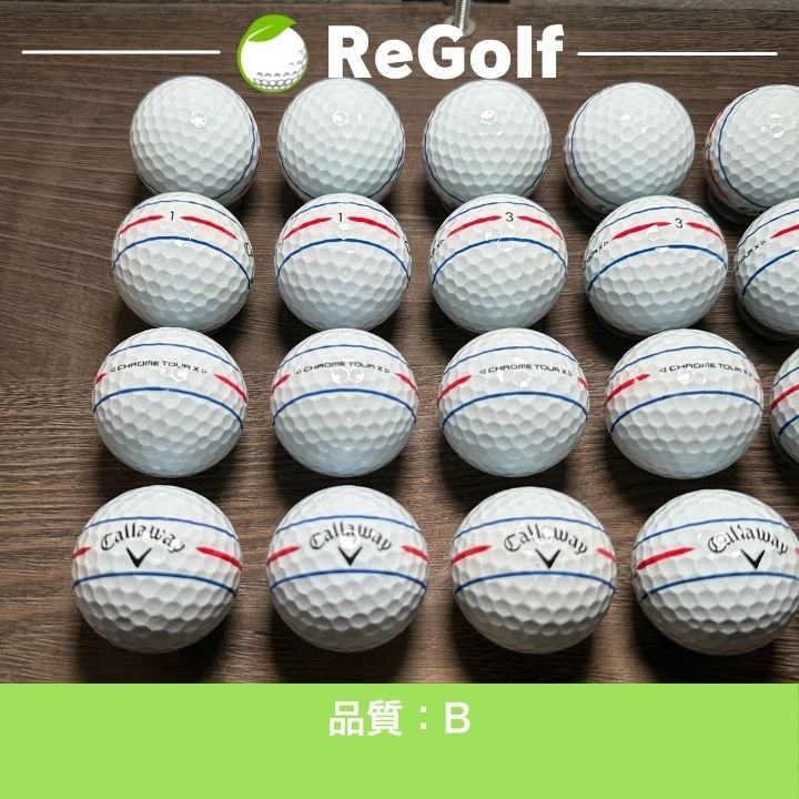 【148】ロストボール クロムツアー 系色々 トリプルトラック 100球B 148】ロストボール クロムツアー 系色々 トリプルトラック 100球B 148