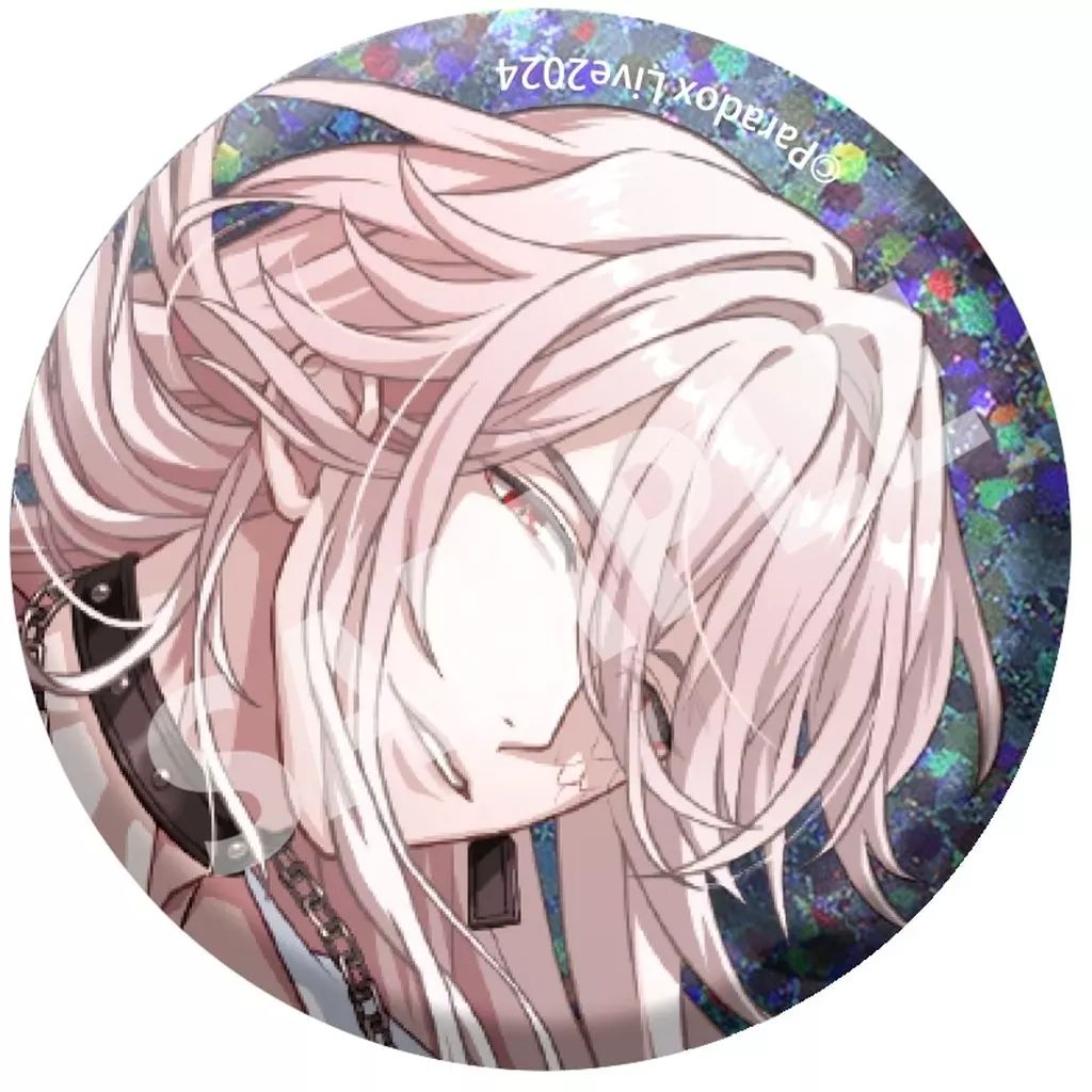 中古】バッジ・ビンズ 甲斐田紫音 BIG缶バッジ 幻影ライブ 「Paradox