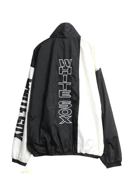 White Sox 90s 古着　ナイロンジャケット Vintage 90s Champion Chicago White Sox Jacket Black Full Zip
