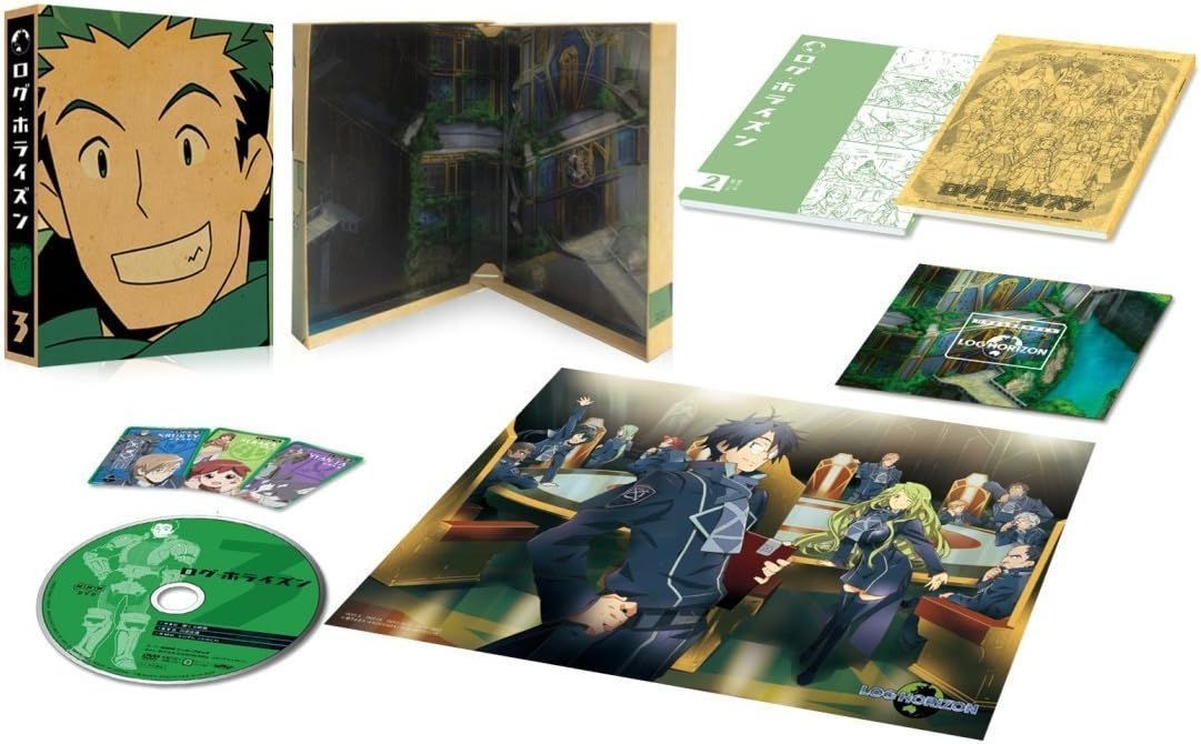 ☆アニメDVD ログ・ホライズン 全8巻セット - メルカリ