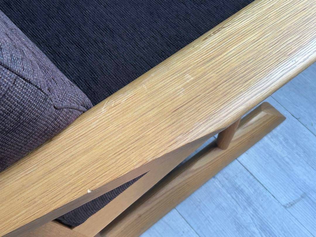 ①飛騨産業 HIDA カヤ KAYA 1Pソファ オーク無垢材 ラウンジ NG ①飛騨産業 HIDA カヤ KAYA 1Pソファ オーク無垢材 ラウンジ NG