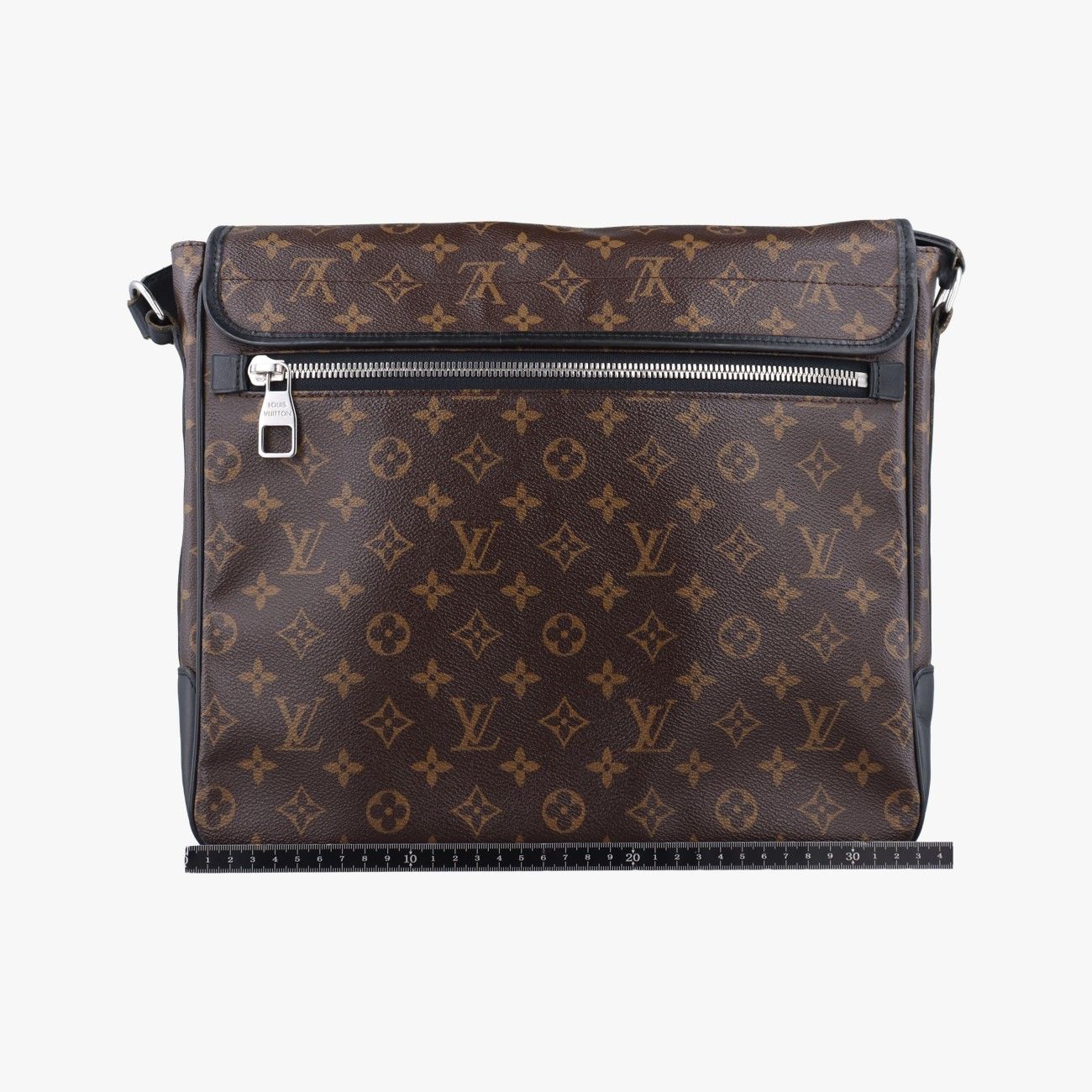 ◆美品◆ LOUIS VUITTONモカシン　モノグラム刻印　レザー　茶  袋付 LOUIS VUITTON - 美品 ルイヴィトン LOUIS VUITTON ローファー