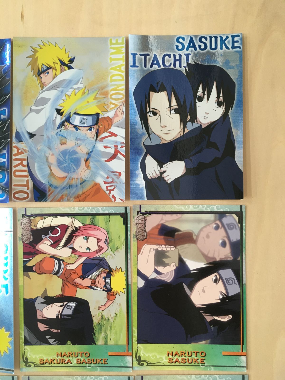 NARUTO】Bromide Card 2005 ナルト ブロマイドカード 16枚
