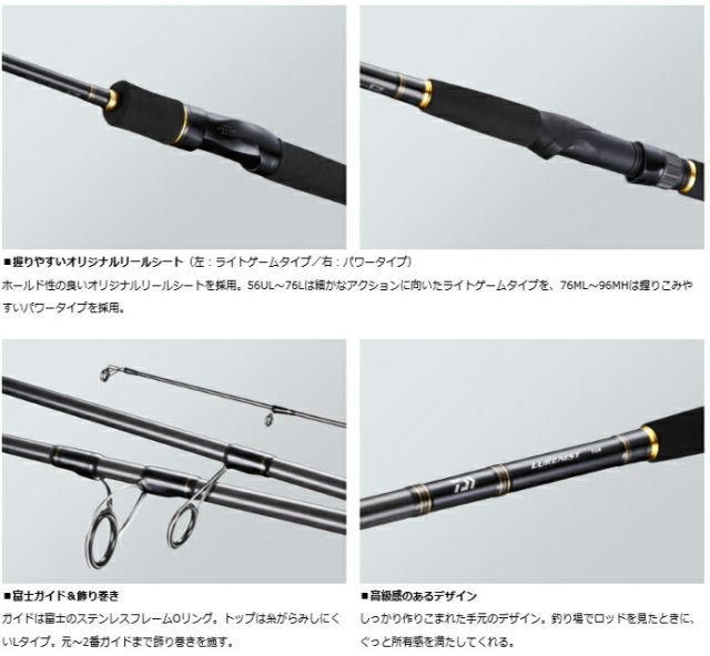 ダイワ LURENIST ルアーニスト 83ML / ショアロッド / daiwa / 釣具