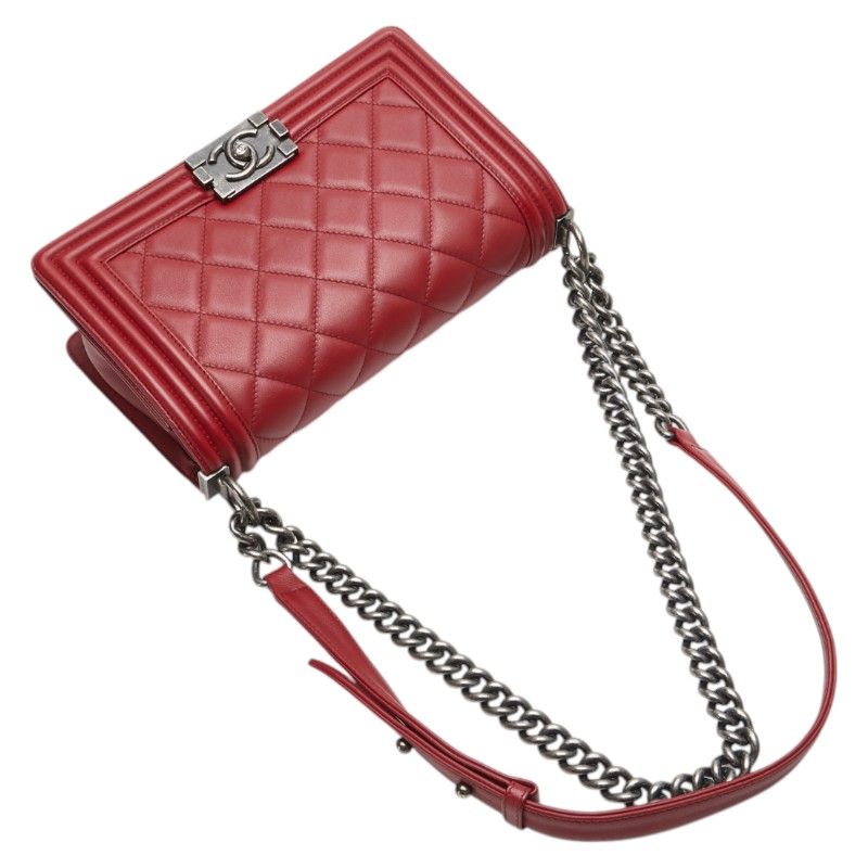 シャネル ココマーク ボーイシャネル25 斜め掛け チェーン ショルダー  