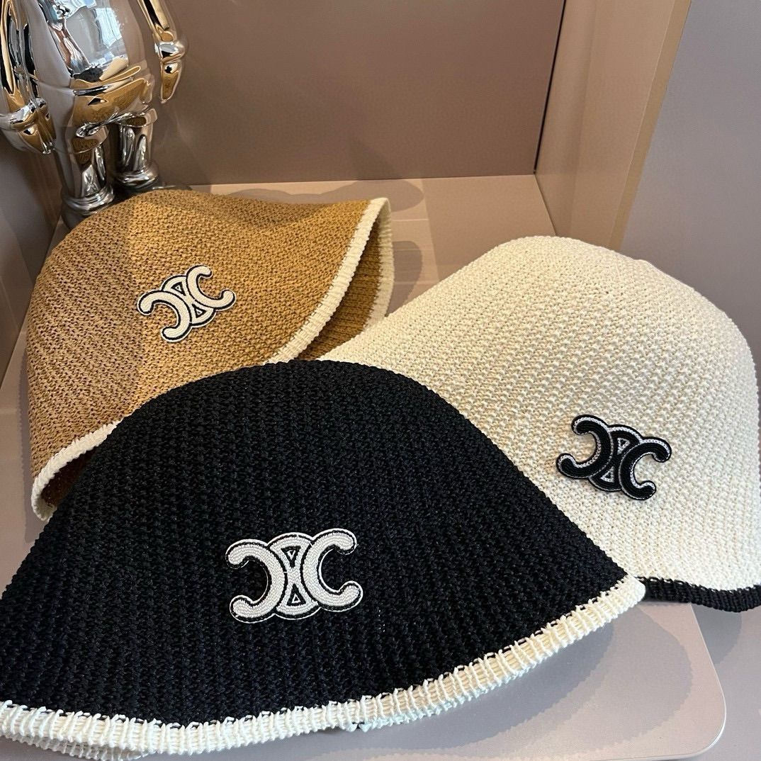 Celine シャネル ノーベルティ ハンドグラブ ハット 編み物