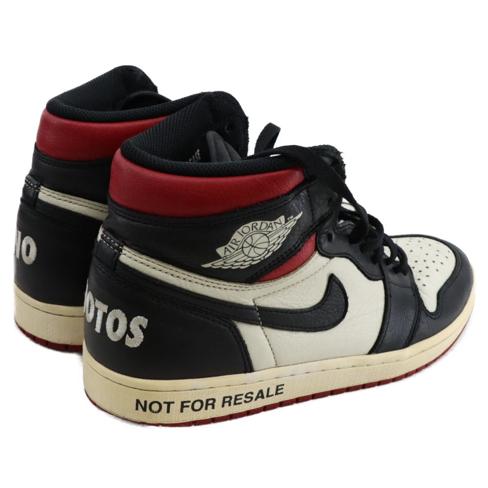 NIKE (ナイキ) AIR JORDAN 1 RETRO HIGH OG NRG NOT FOR RESALEエア ジョーダン 1 ハイ OG NRG  ノットフォーリセール ハイカットスニーカー 861428-106 US9.5/27.5cm - メルカリ