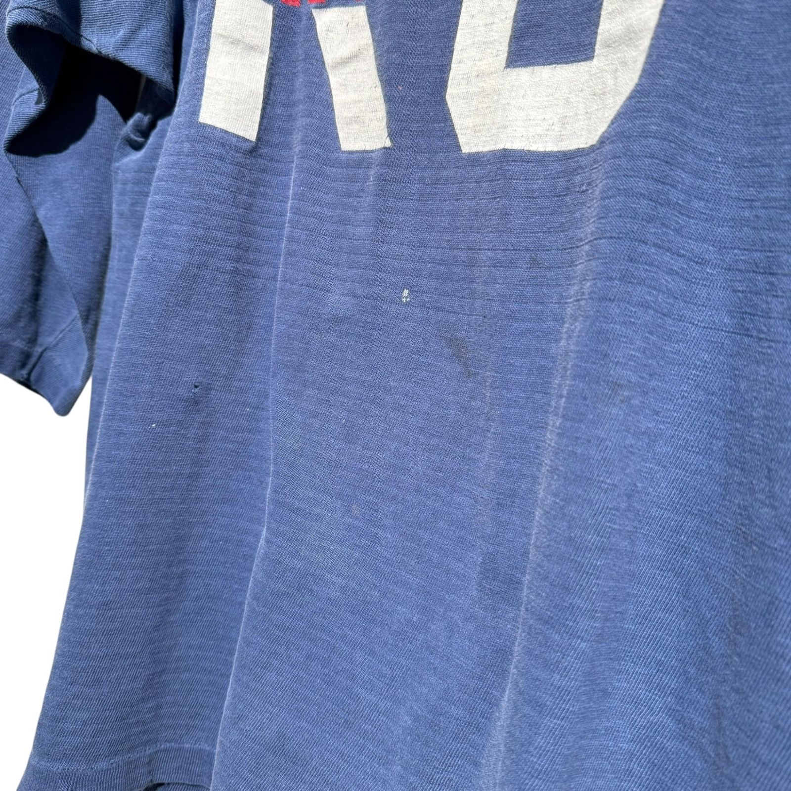 70s チャンピオン フットボール Tシャツ バータグ ビンテージ ネイビー M 70s champion Football T-Shirt Navy – ataco garage blog