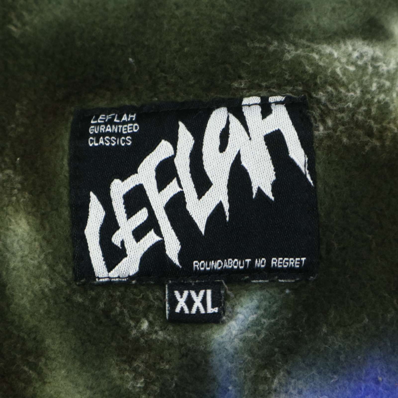 LEFLAH レフラー 裏起毛☆ タイダイ ムラ加工 スウェット イージー 