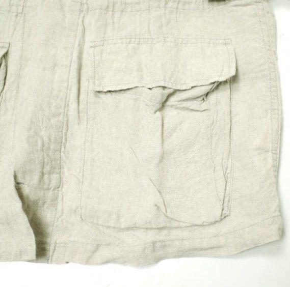 Pilgrim Surf+Supply ピルグリム サーフ+サプライ 日本製 Olivia Relaxed Linen Army Jacket リラックスリネンアーミージャケット 37-18-0126-791 1 NATURAL BEAMS M-65 ミリタリー アウター【中古】【Pilgrim Surf+Supply】 Pilgrim Surf+Supply ピルグリム サーフ+サプライ 日本製 Olivia