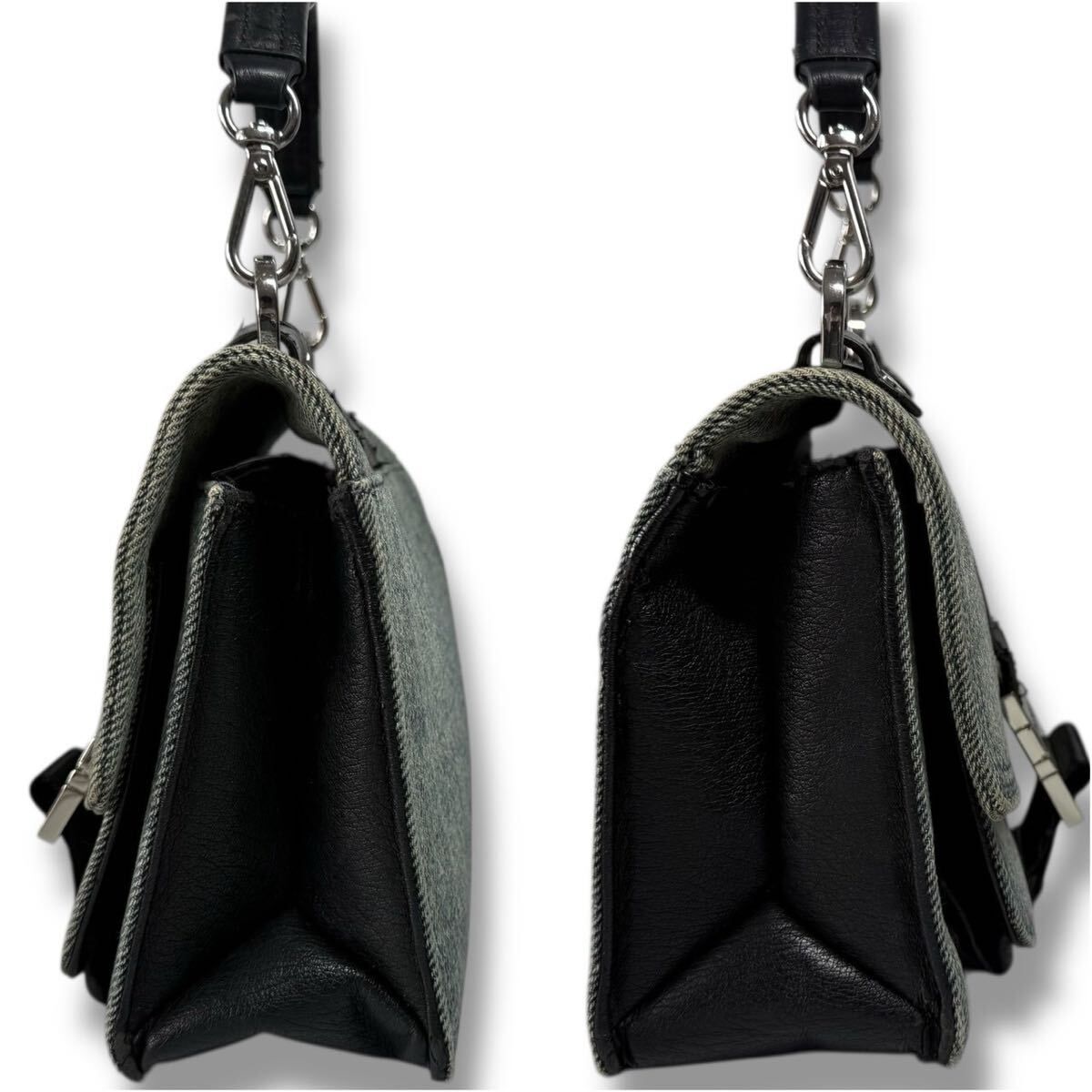 ディーゼル　DIESEL ショルダーバッグ　斜め掛け　デニム 早い者勝ち!!! DIESEL / ディーゼル ◇ デニム ショルダーバッグ