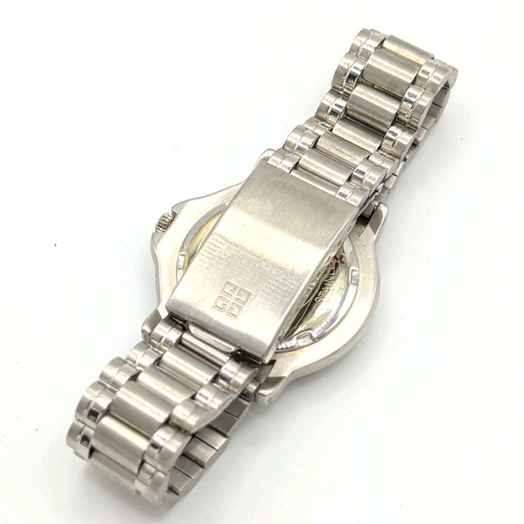 GIVENCHY White dial Silver bezel Antique Y2K Watch quartz Men’s ホワイト文字盤 シルバーベゼル アンティーク ジバンシー 時計 クオーツ メンズ WWW_SMP1DAWEKUDUS_SCH_ID