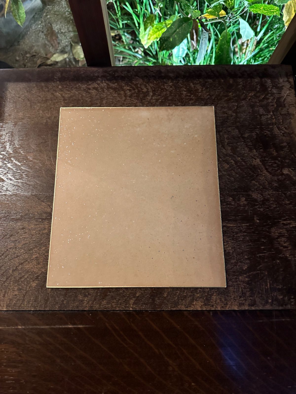 模写　山下清　題目　【　つゆ草図　】　キャンバスのみ　帝国美術会シール手描き作品 模写 山下清 題目 【 つゆ草図 】 キャンバスのみ 帝国美術会