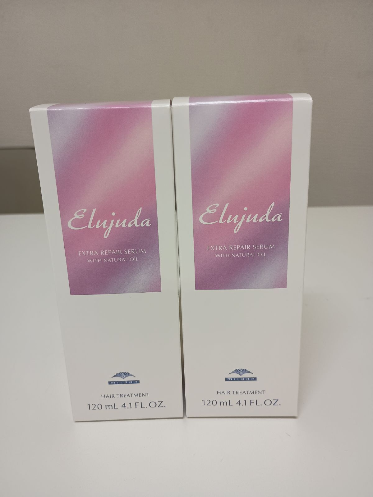～エルジューダ新商品～　お得な２本セット　ミルボン エルジューダ エクストラリペアセラム 120ml 【2個セット】ミルボン エルジューダ エクストラリペア ミルキーセラム 120ml ( milbon EXTRA REPAIR 髪の美容液  洗い流さないトリートメント アウトバストリートメント 美容院 美容室 サロン専売品 くせ うねり ヘアケア ) | Cosme Luxe