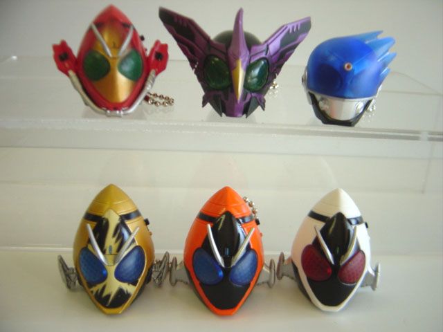 ♯Hle13JE 仮面ライダーフォーゼ ライト オブ 仮面ライダーズ S入 6種
