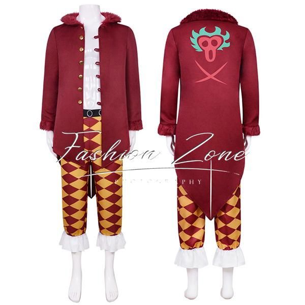 ◆ONE PIECE ワンピース バルトロメオ コスプレ衣装 コスチューム 変身 仮装 ステージ服 舞台 ハロウィン クリスマス プレゼント