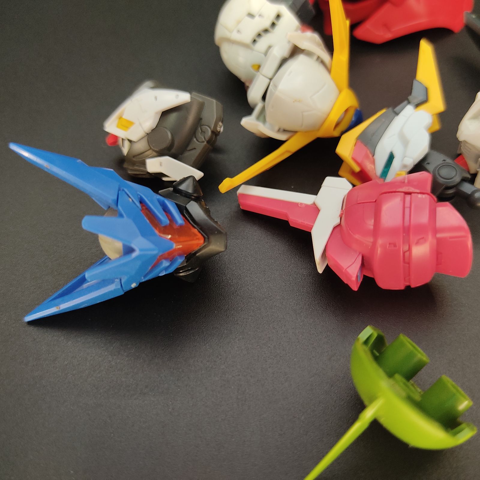 ガンプラ【未検品/ジャンク】MG 1/100 SDガンダム他 頭・ヘッド