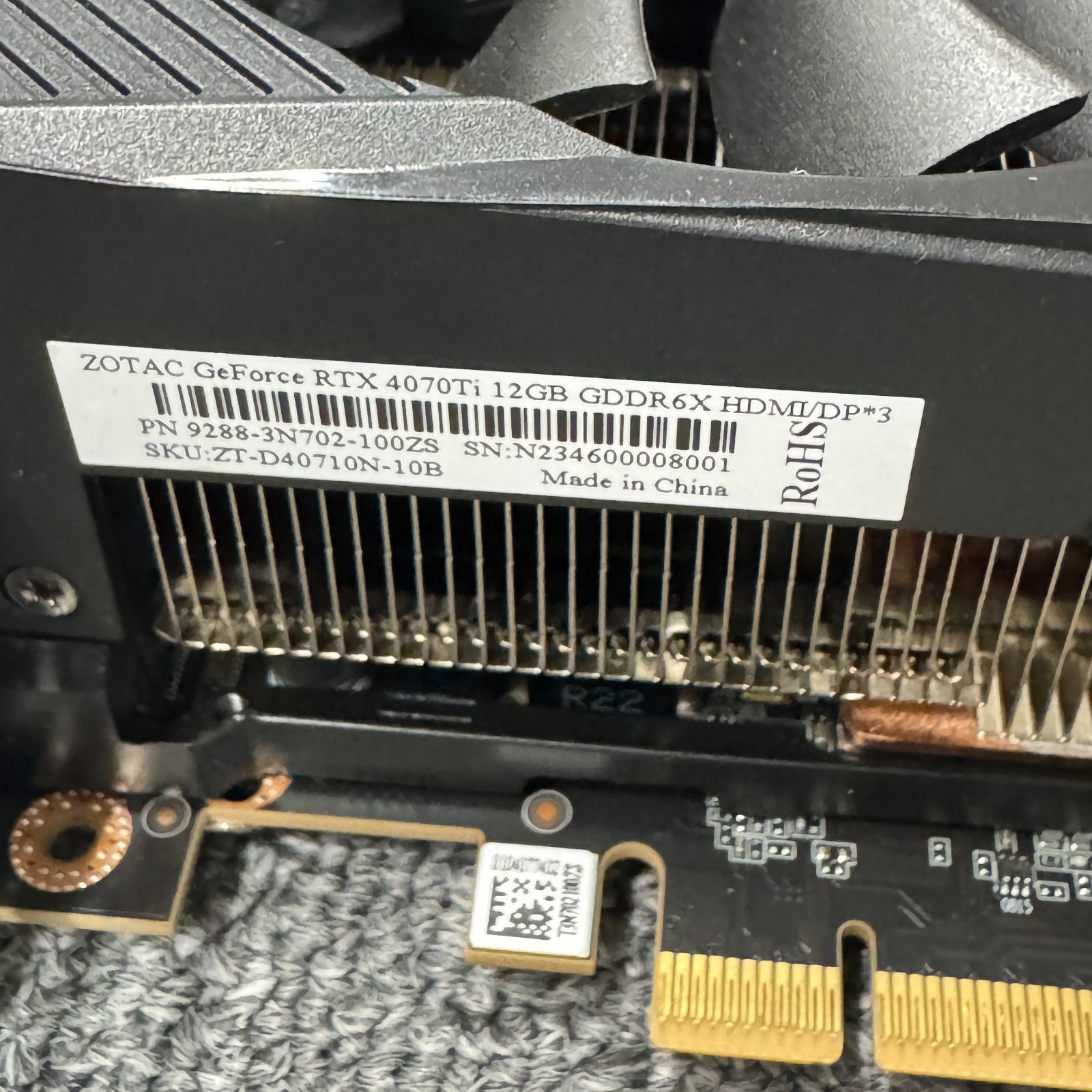 ジャンク品】GeForce RTX 4070 Ti 12GB - メルカリ