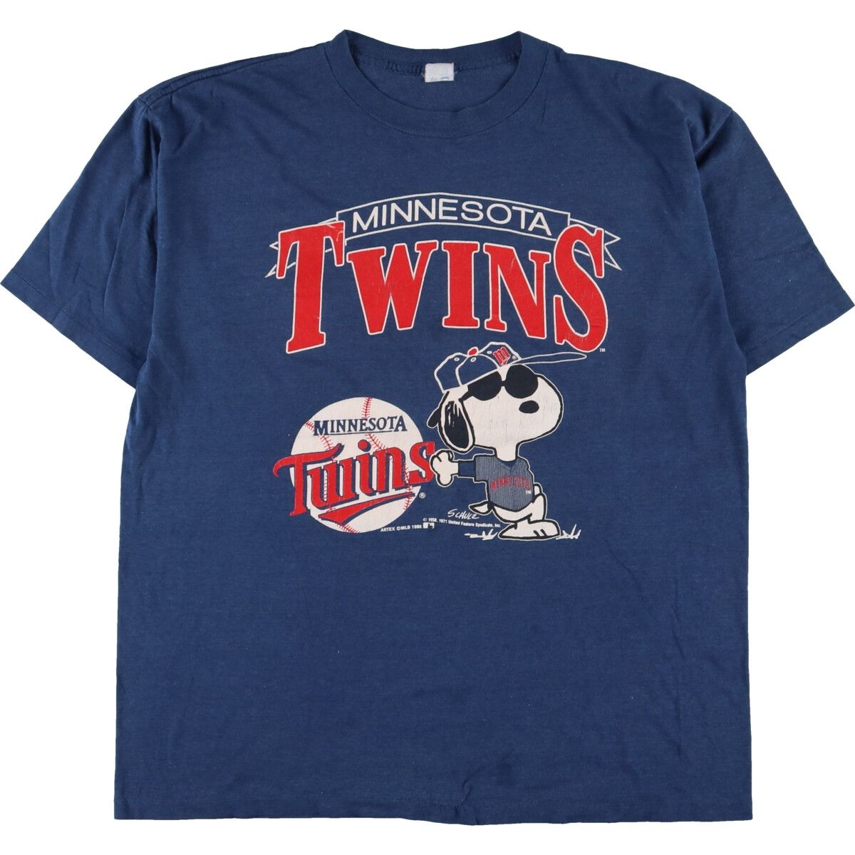 古着 80年代 ARTEX MLB MINNESOTA TWINS ミネソタツインズ