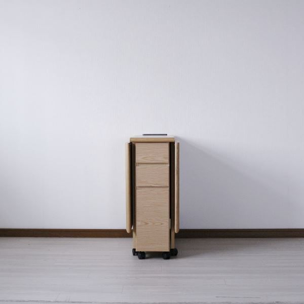 センターテーブル 約幅310〜135cm ナチュラル 折りたたみ式 USBコンセント付 Tバタカウンター テーブルカウンター 椅子別売 代引不可