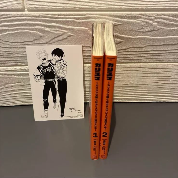 カリスマ〜カリスマな彼らはカリスマハウスで仮住まいた中〜1・2巻セット　限定版 CD付き カリスマ~カリスマな彼らはカリスマハウスで仮住まい中