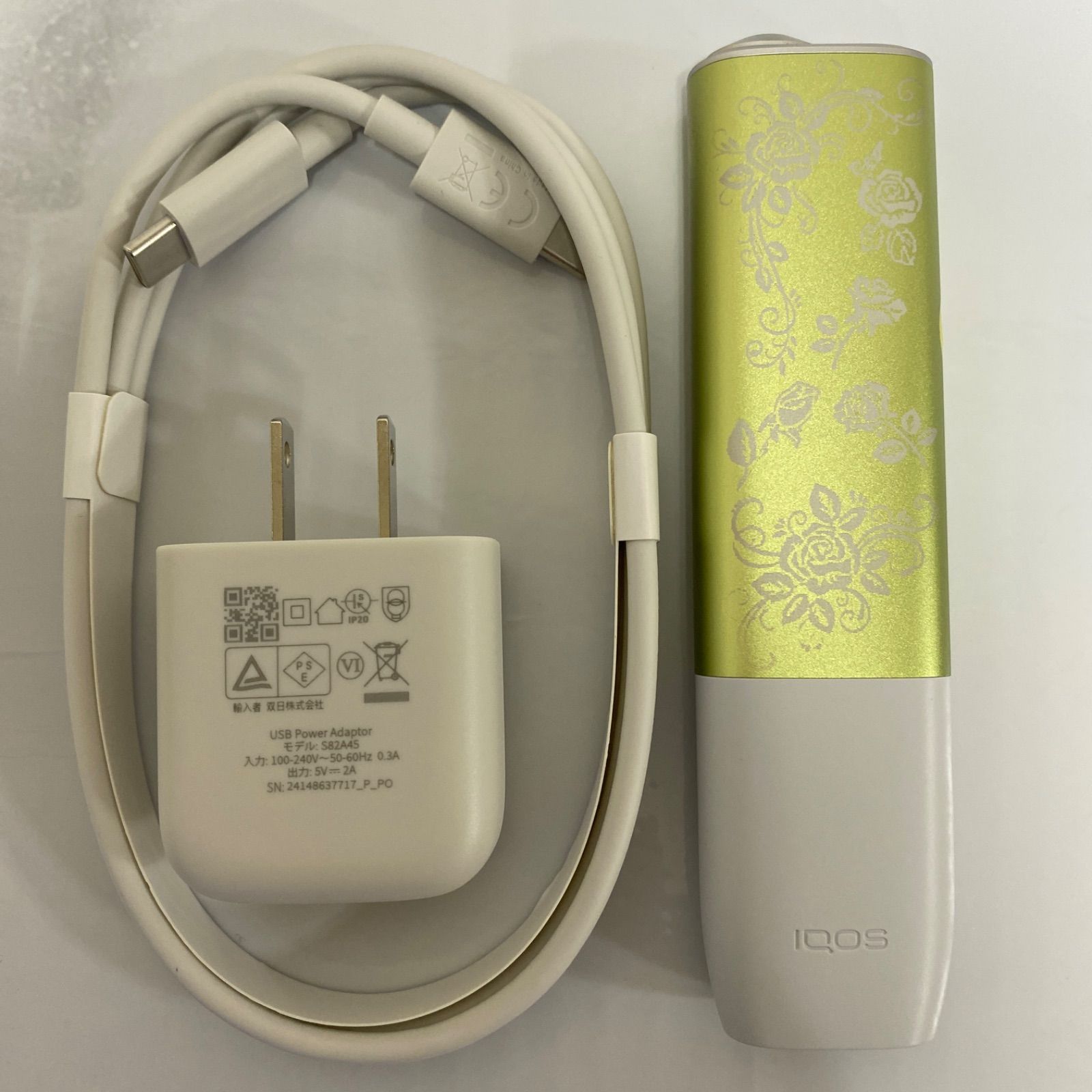 iQOS ILUMA ONE アイコス イルマ ワン バラ 加工 ブライト 新色 黄緑