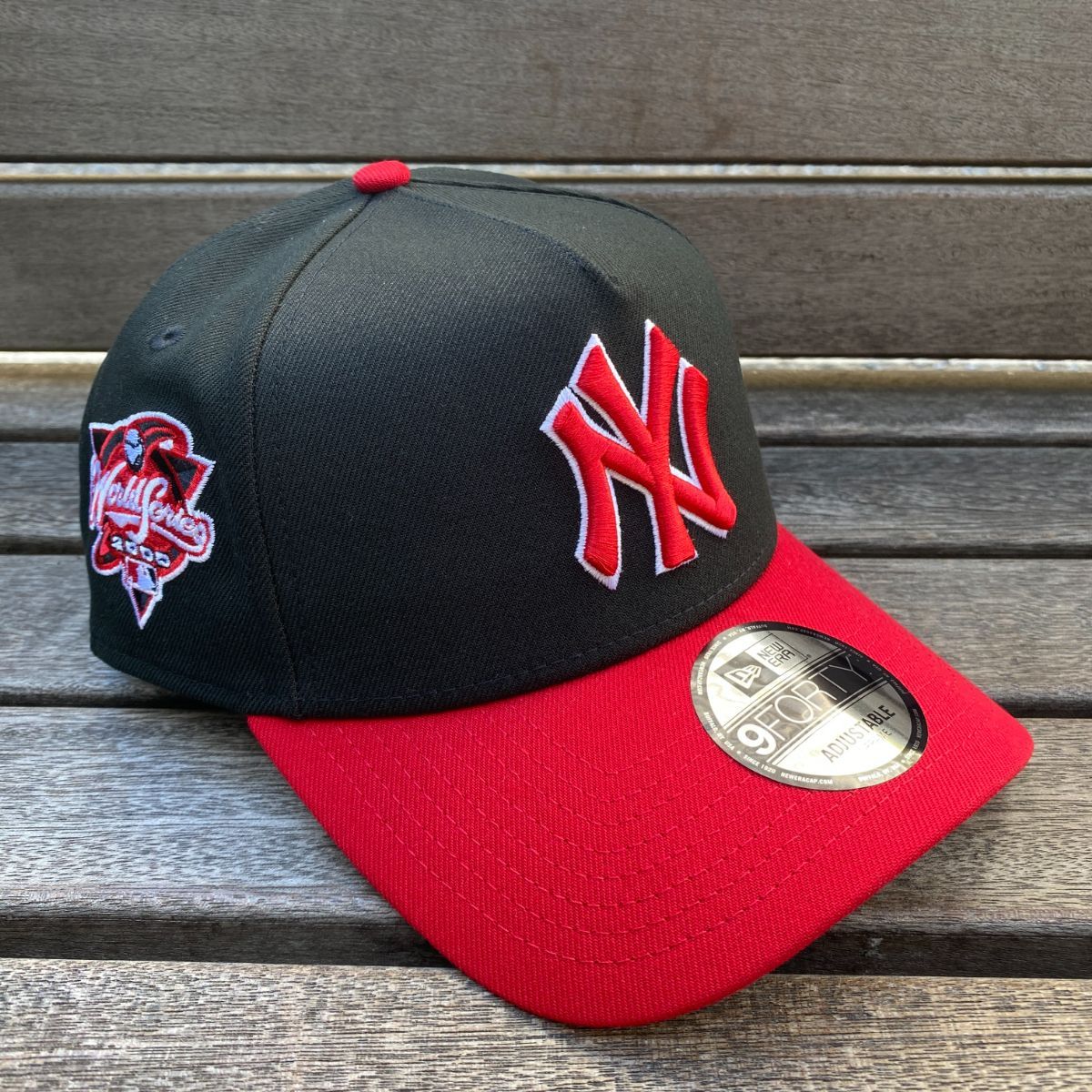 海外限定 Newera ニューエラ 9Forty A-Frame Aフレーム NY Yankees ヤンキース 2000WS キャップ (940-24)