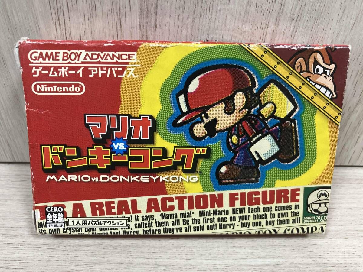希少 ゲームボーイアドバンス ミニチュア　マリオvsドンキーコング 任天堂 希少 ゲームボーイアドバンス ミニチュア マリオvsドンキー