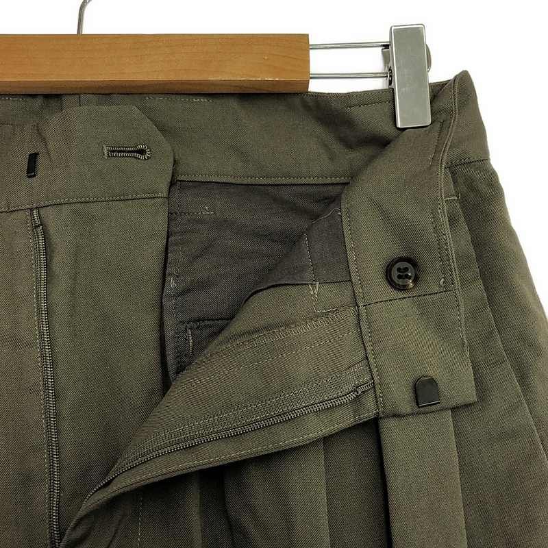 stein / シュタイン | 2022SS | DOUBLE WIDE TROUSERS ダブルワイド